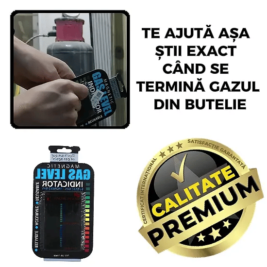 Termometru Magnetic pentru Butelie - GasLevel™