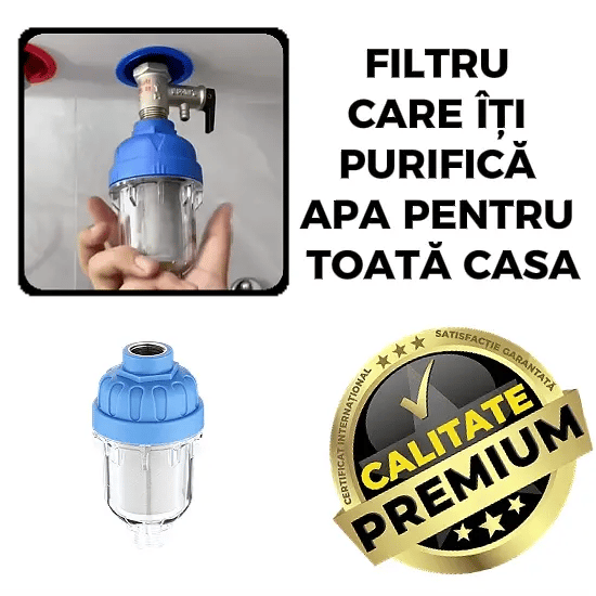 Filtru Anti-Calcar pentru întreaga casă - CleanWash™