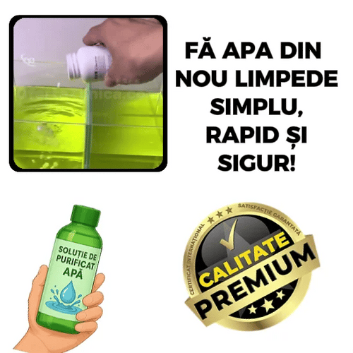 Curăță Apa și Vana Instant cu AquaFix™