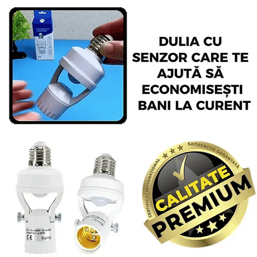 Dulie Inteligentă cu Senzor Mișcare - LightGuard™