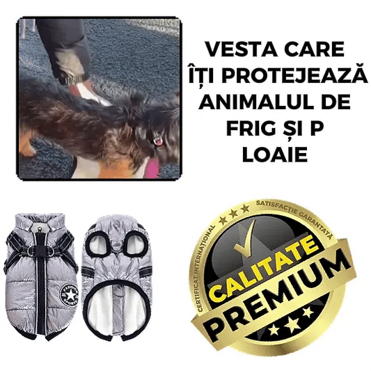 Hăinuță Călduroasă Pentru Căței  - WarmPup™