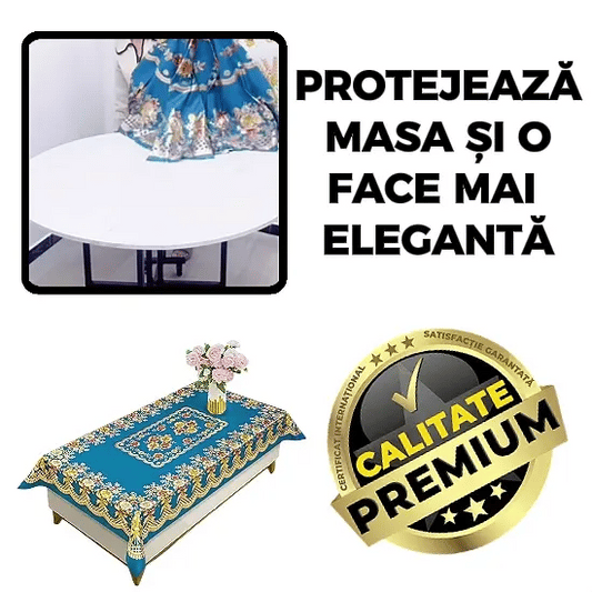 Față de Masă Rezistentă și Impermeabilă! - ProtecMAX™