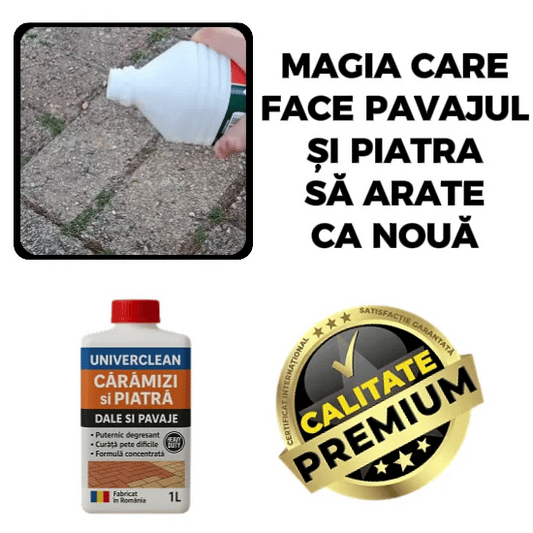 Detergent pentru Curte și Pavaje - UniverClean™
