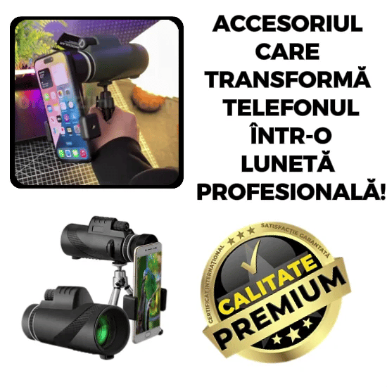 Acesoriu telescop profesional - ZoomFull™
