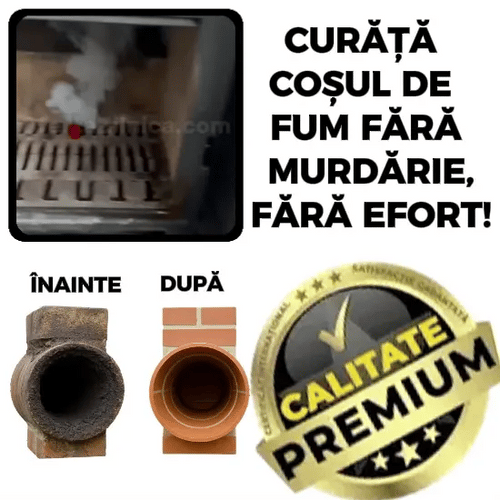 🔥 Bile pentru Curățarea Coșului de Fum – EcoFoc™