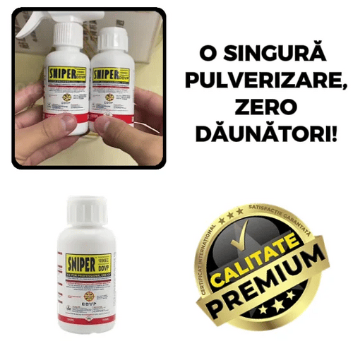 Soluție Anti-Gândaci și Insecte - BacterClean™