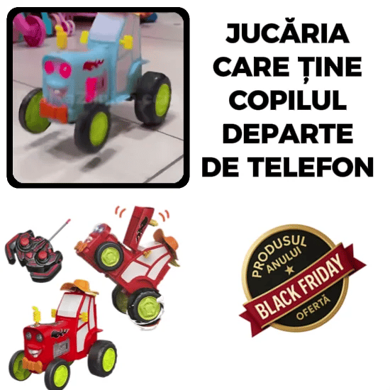 Tractoraș Săltăreaț și Dansator - JumpTruck™